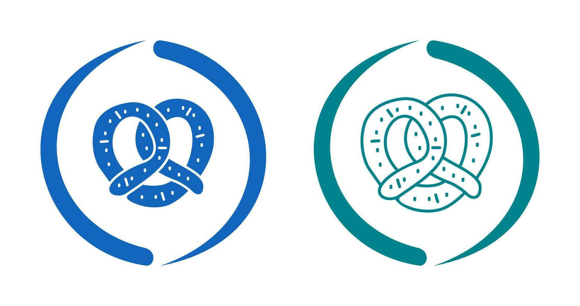 Pretzel Vector Icon