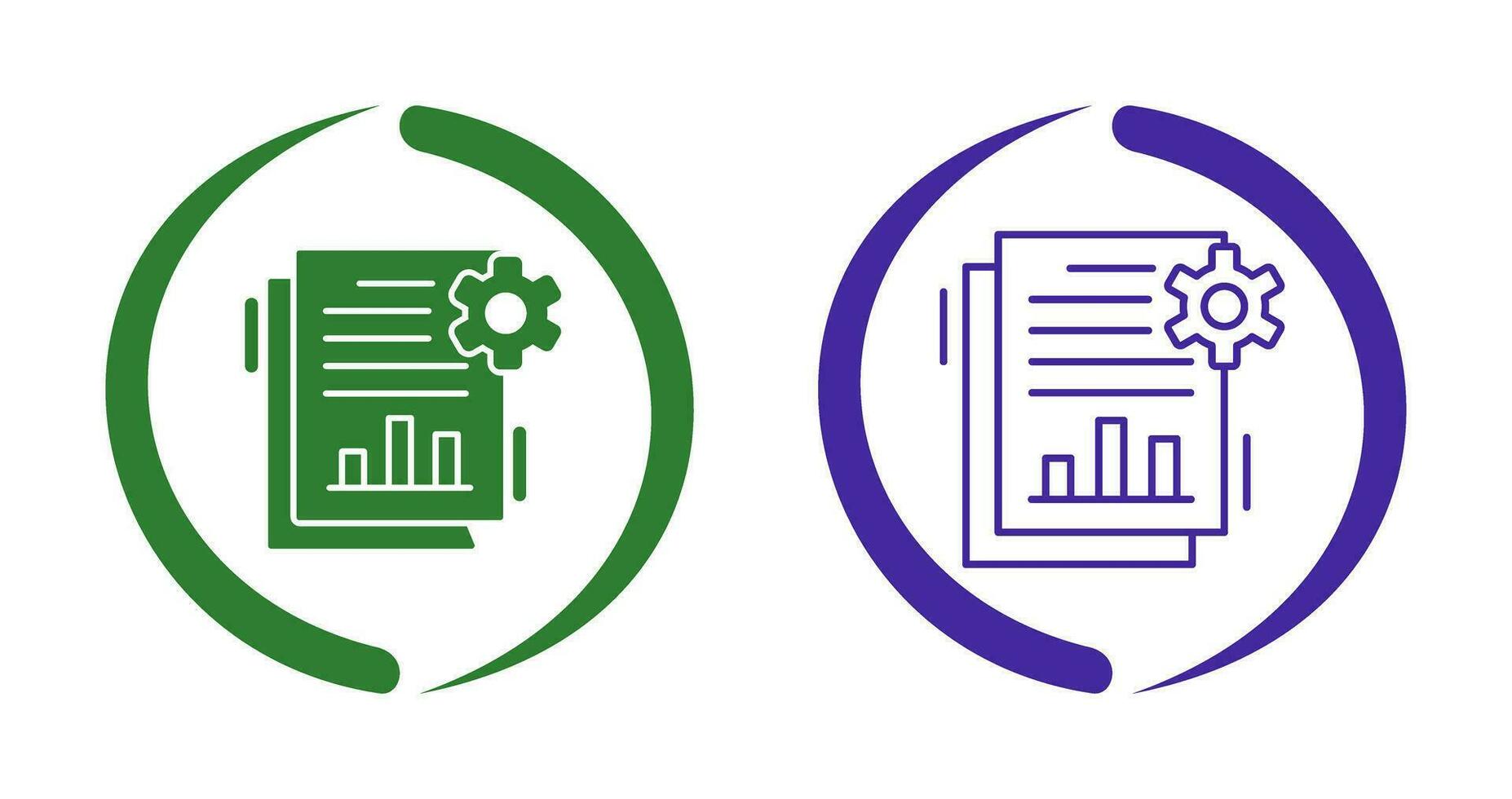 SEO Report Vector Icon