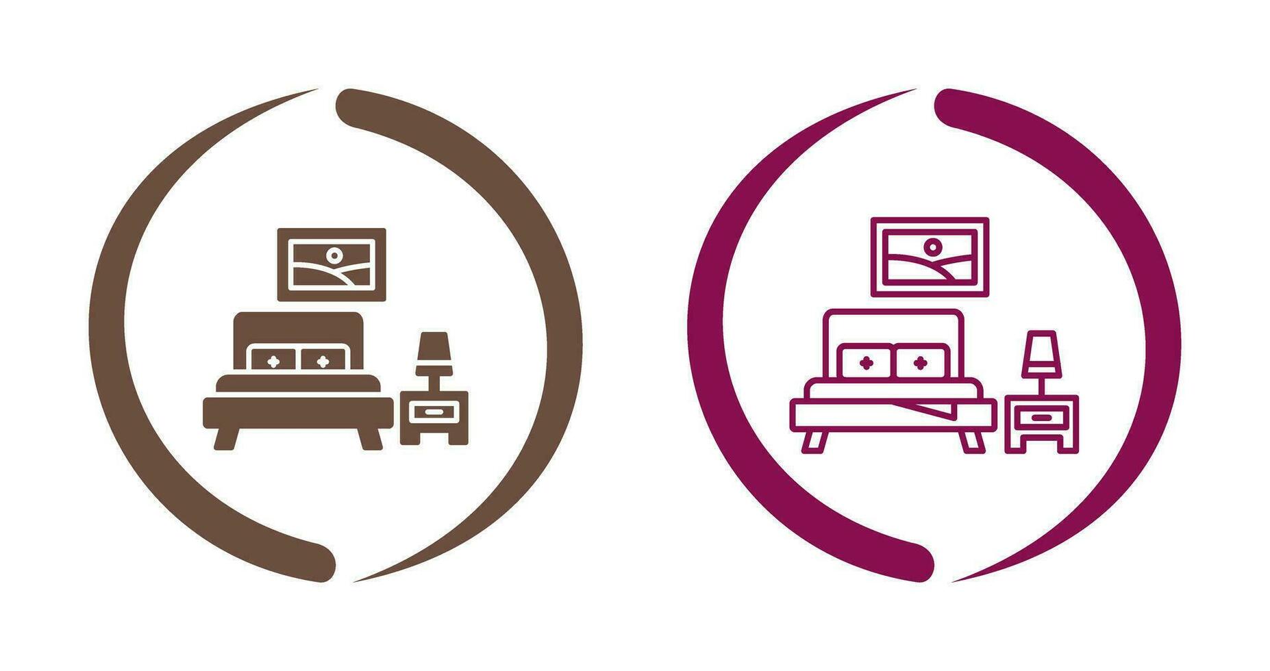 Bedroom Vector Icon
