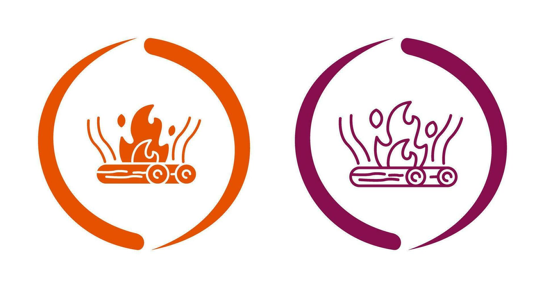 Bonfire Vector Icon