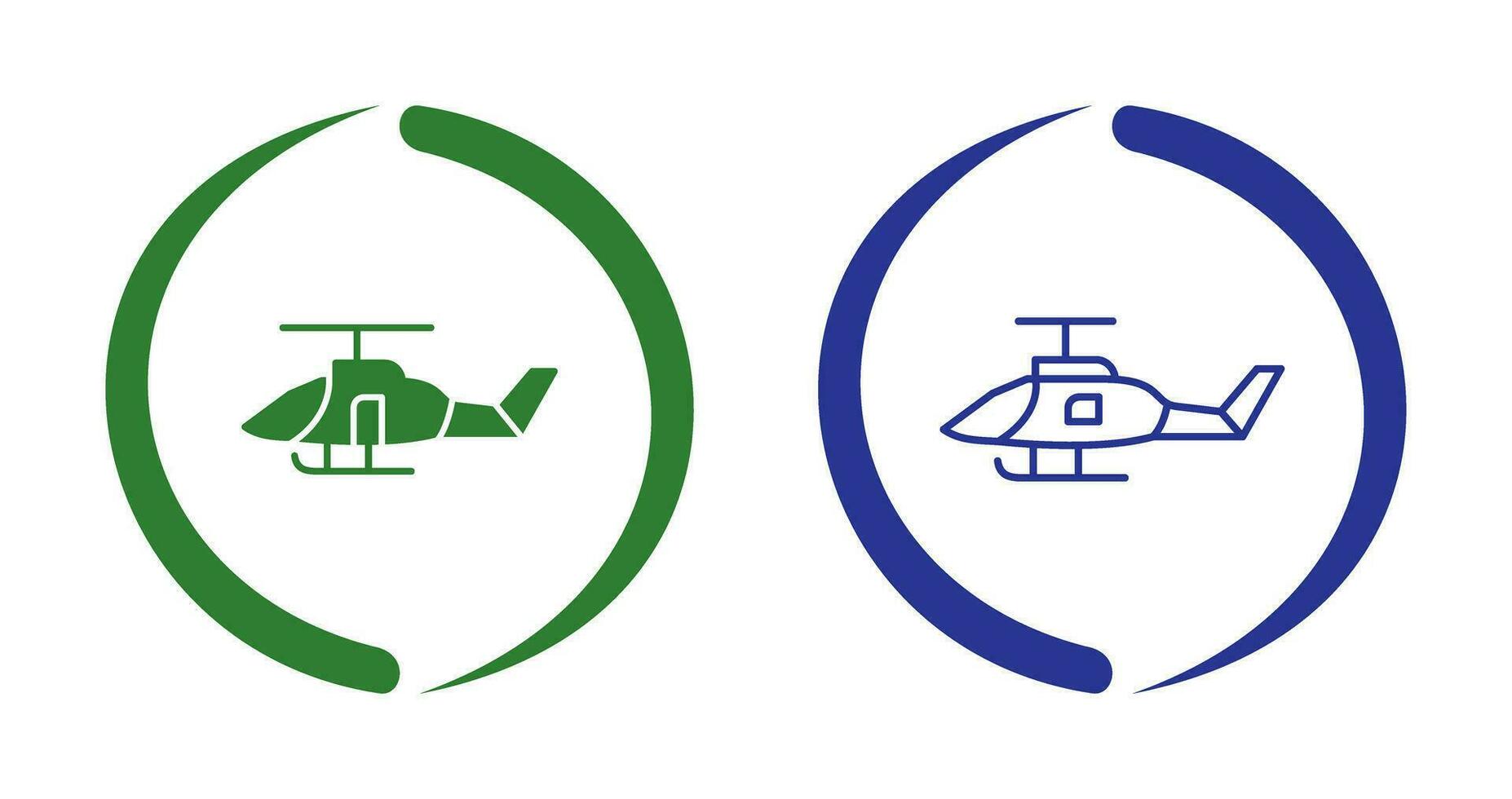 Military Helicopter Vector Icon