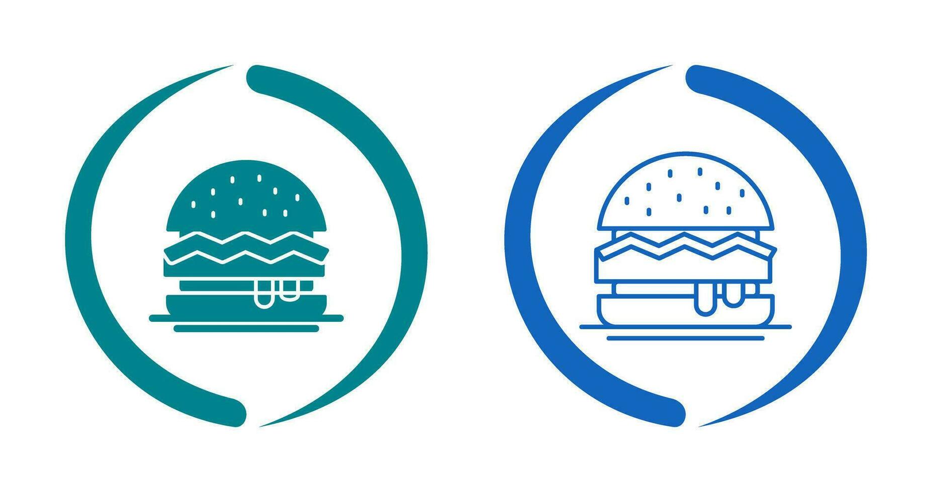 Hamburger Vector Icon