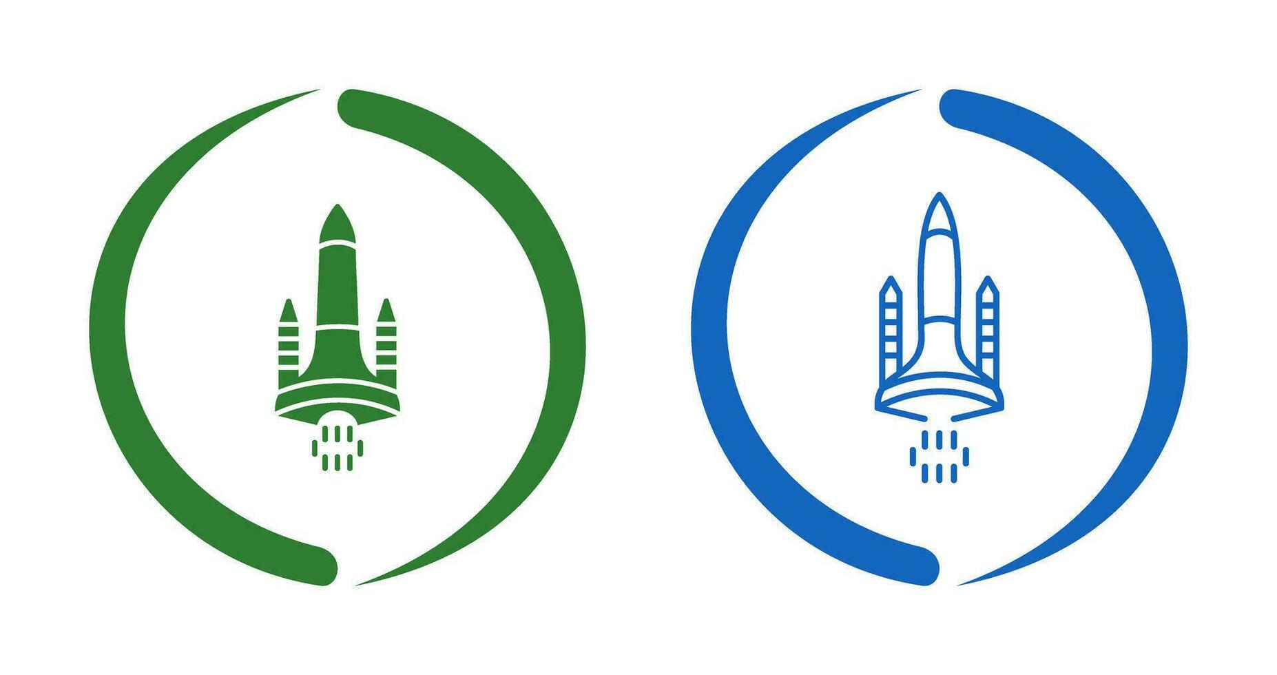 Space Shuttle Vector Icon