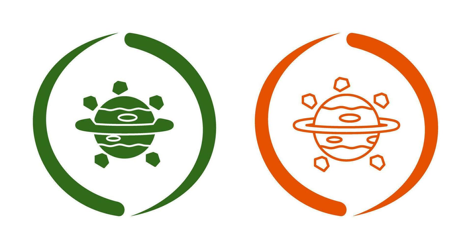 Saturn Vector Icon