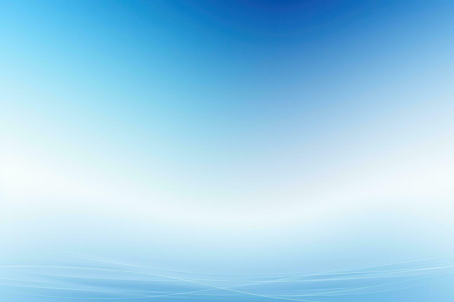 Simple blue background for design. Generative AI photo