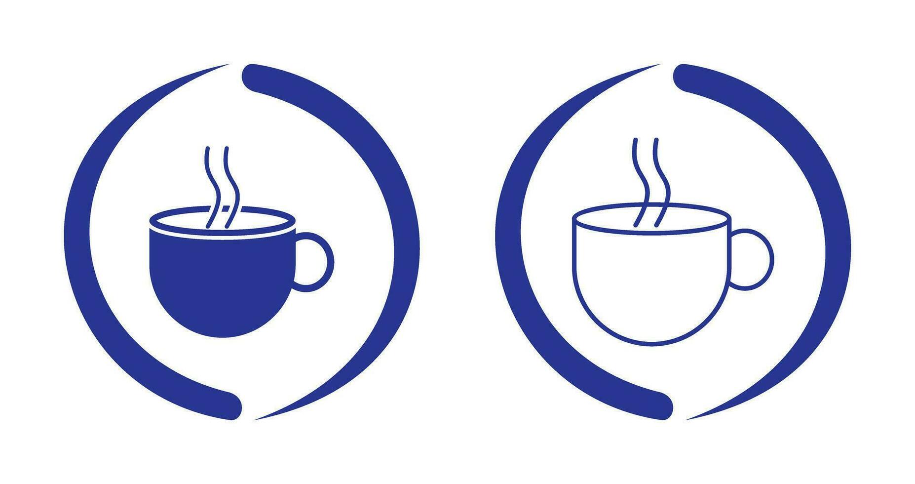 Hot Coffee Vector Icon