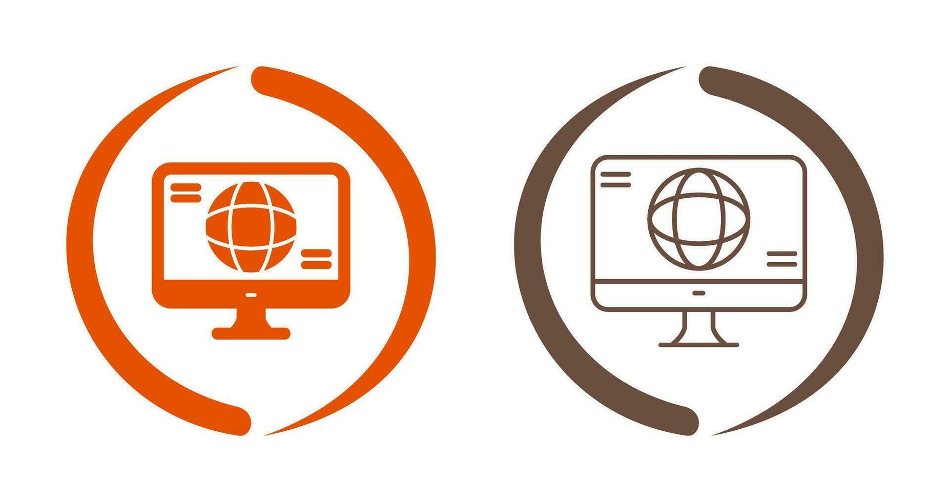 Monitor Vector Icon