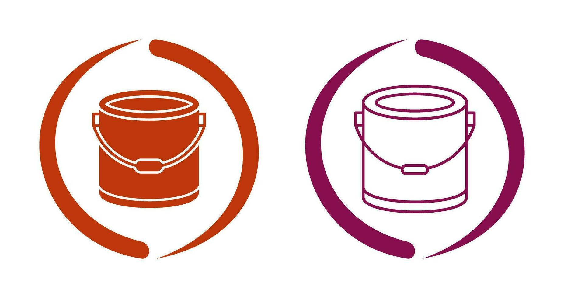 Paint Bucket Vector Icon