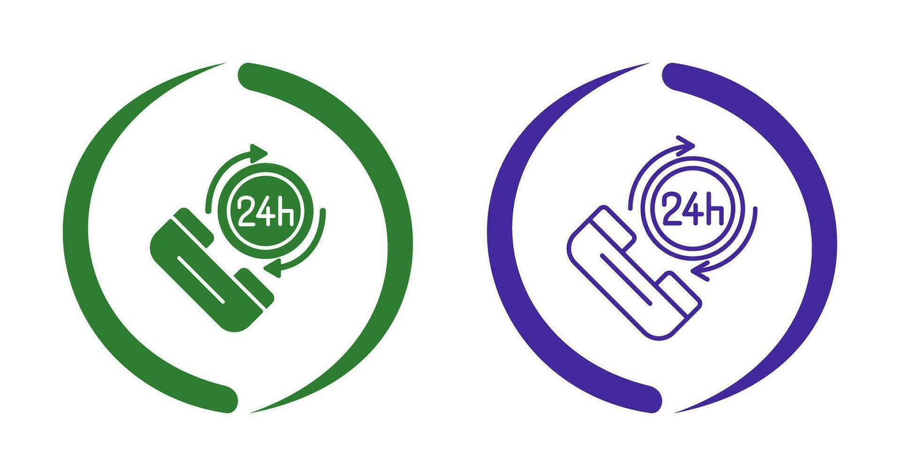 24h Vector Icon