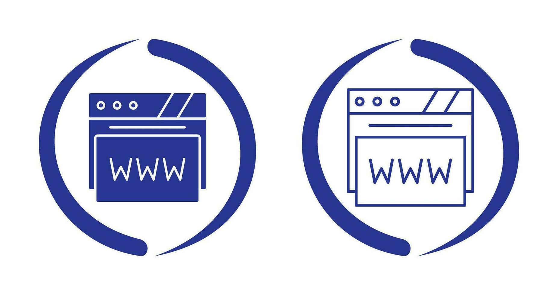 Web Browser Vector Icon