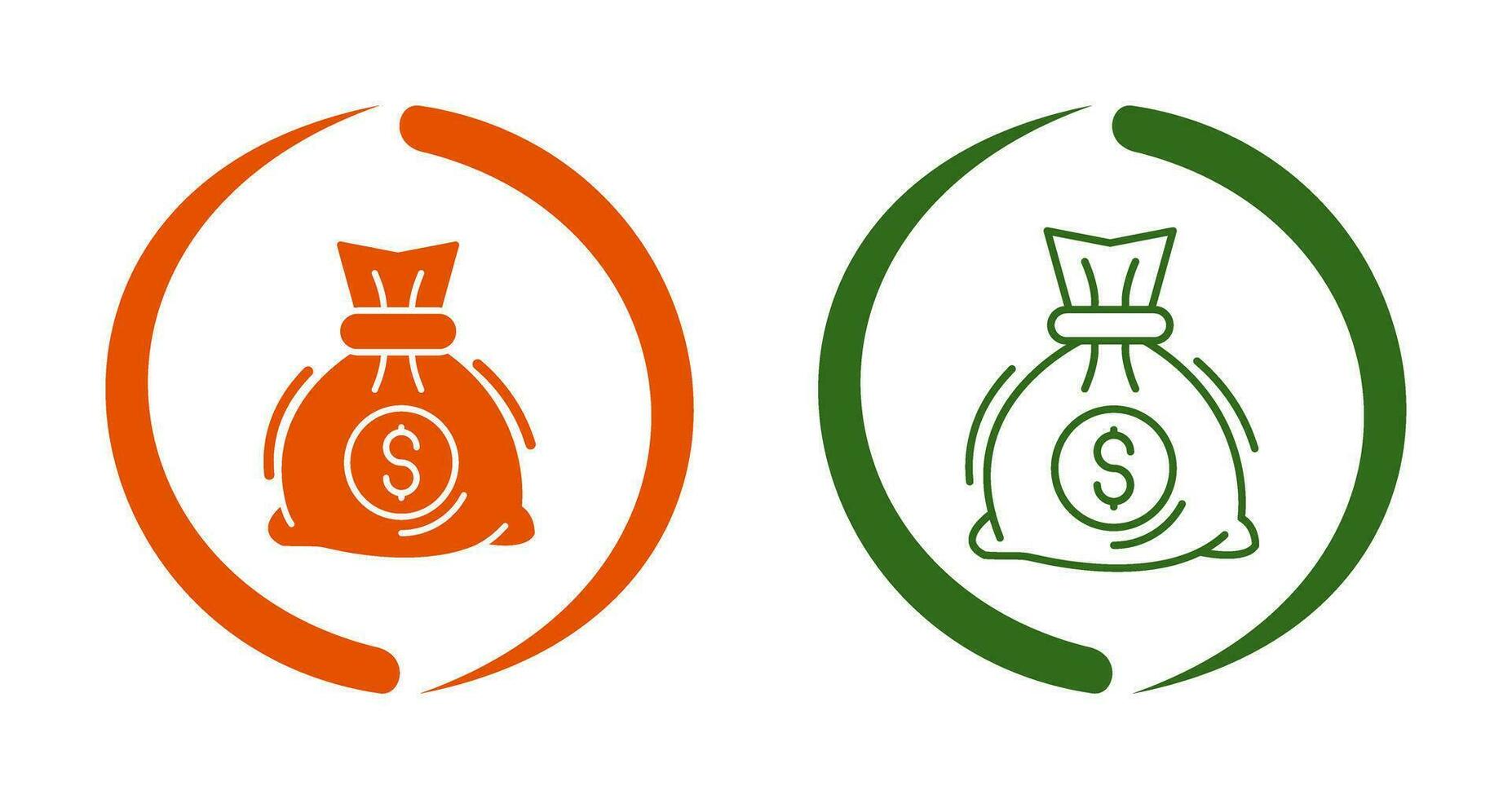 Money Bag Vector Icon