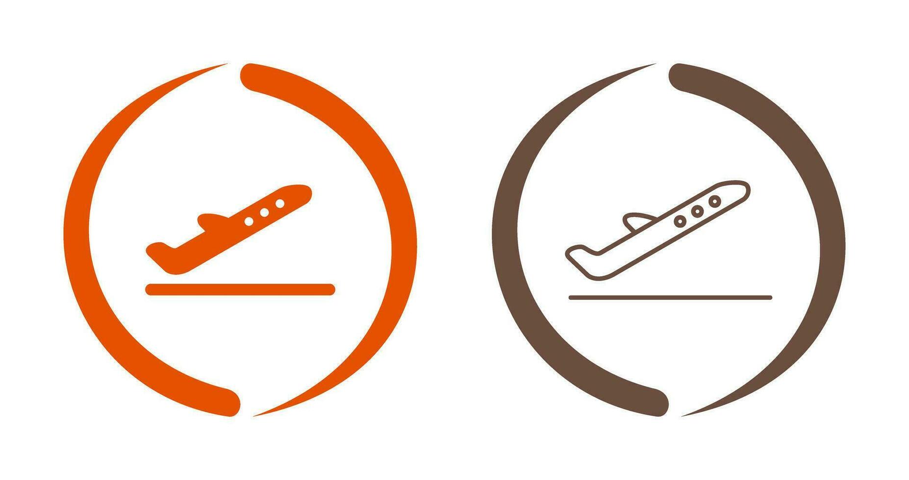 Departure Vector Icon