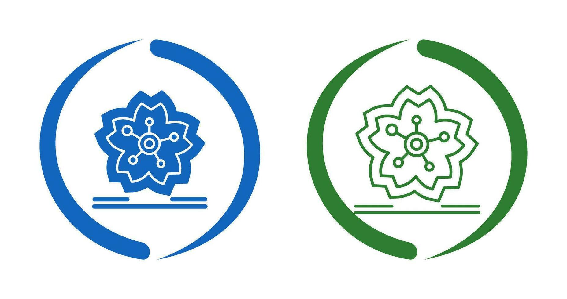Cherry Blossom Vector Icon