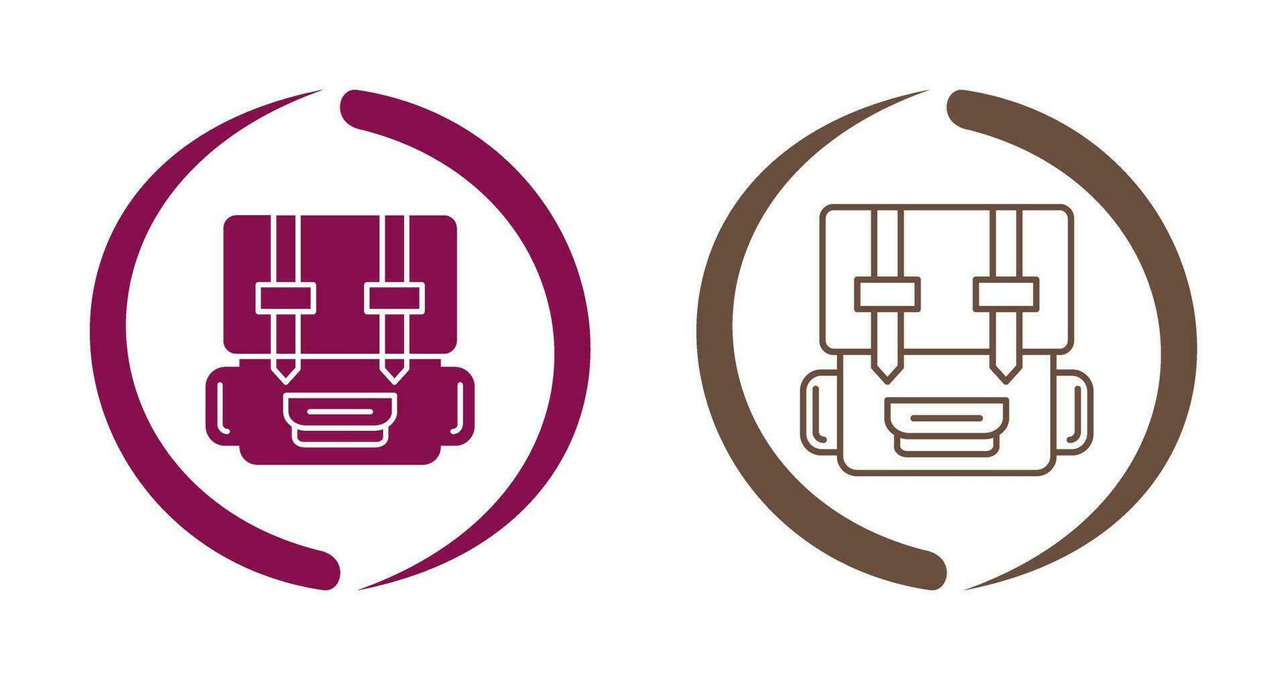 Backpack Vector Icon