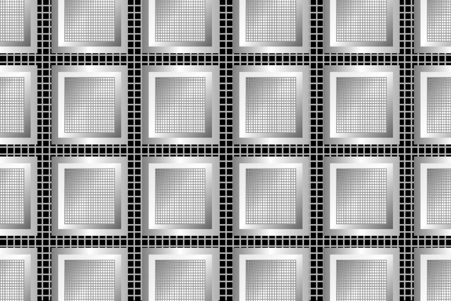 Abstract wire mesh on a silver background. Geometric dynamic shape technology wireframe. vector