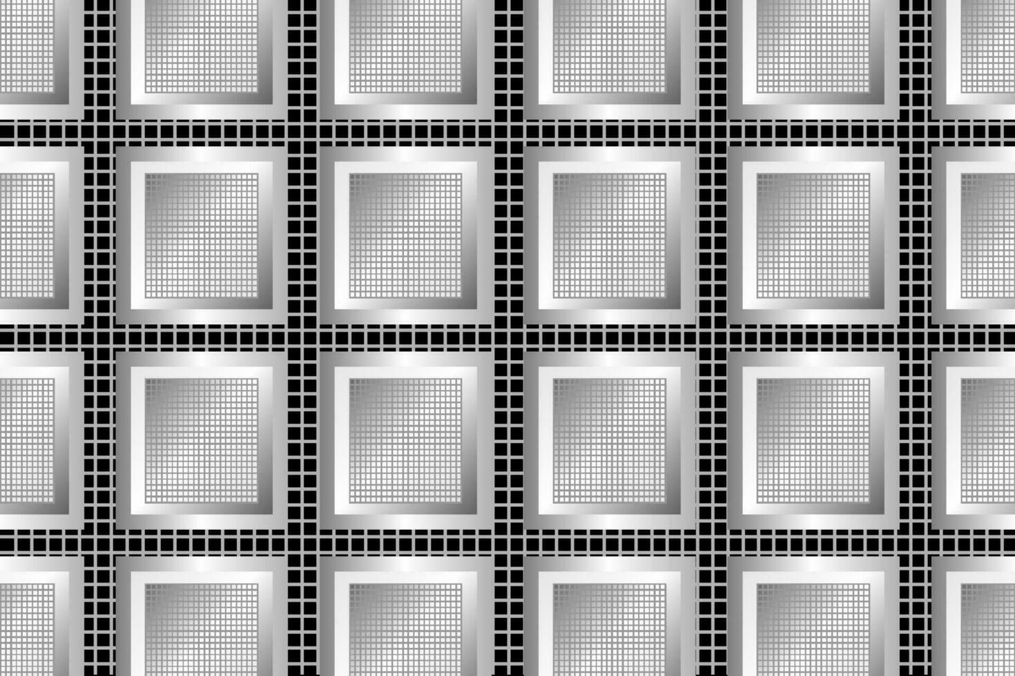 Abstract wire mesh on a silver background. Geometric dynamic shape technology wireframe. vector