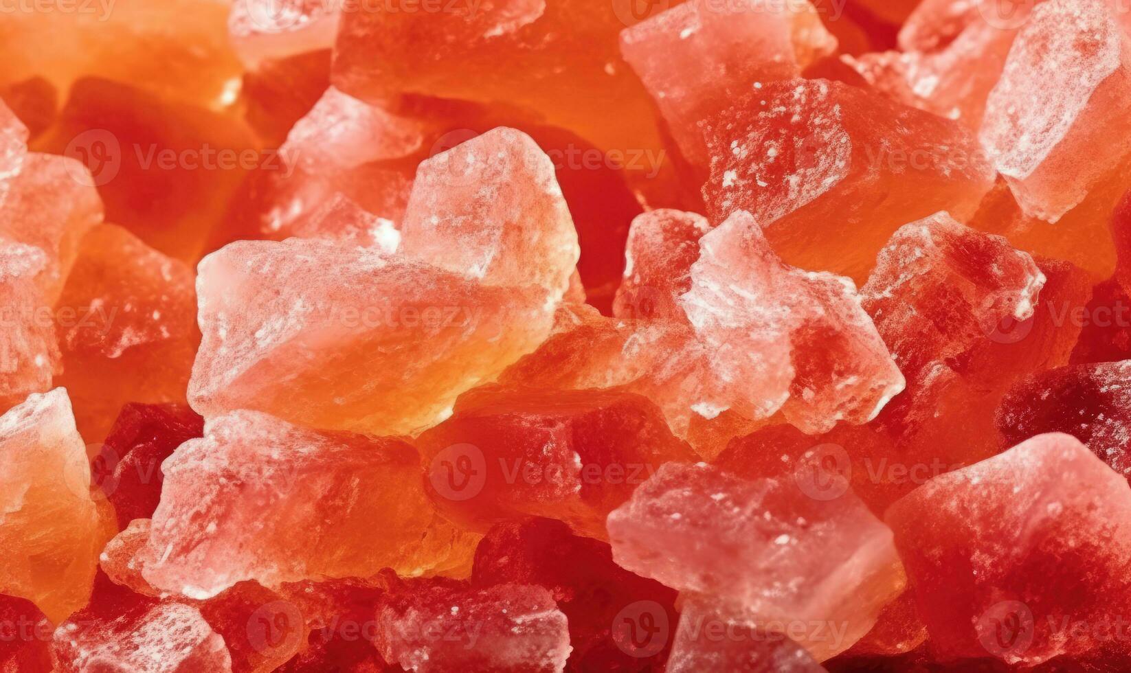 Abstract sugar crystal. Granulated surar Close-up wallpaper. Generative AI photo
