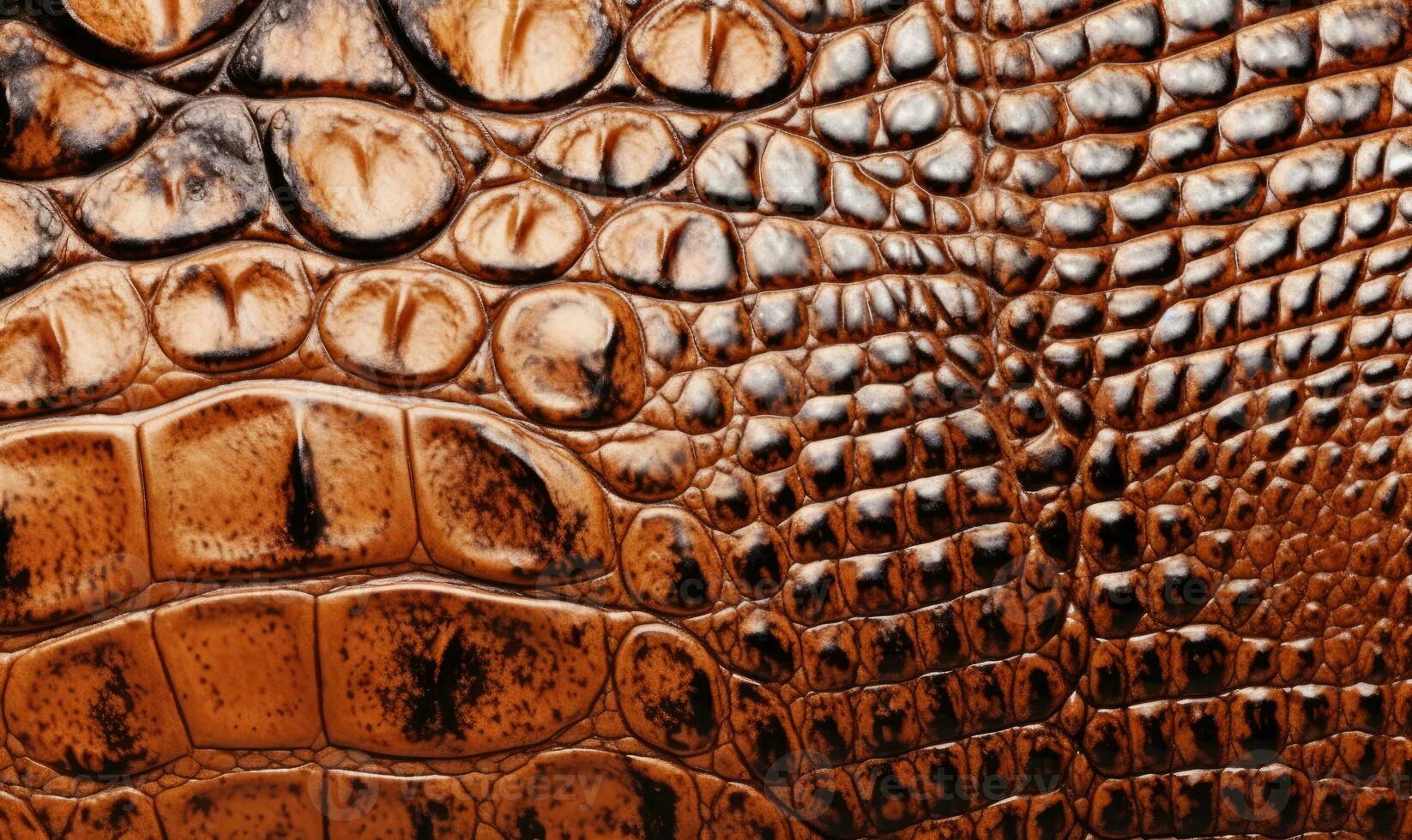 Snake skin background. Animalistic crocodile texture. For banner, postcard, book illustration. Created with generative AI tools photo