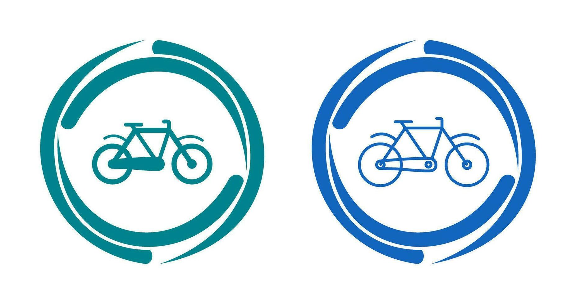 icono de vector de bicicleta