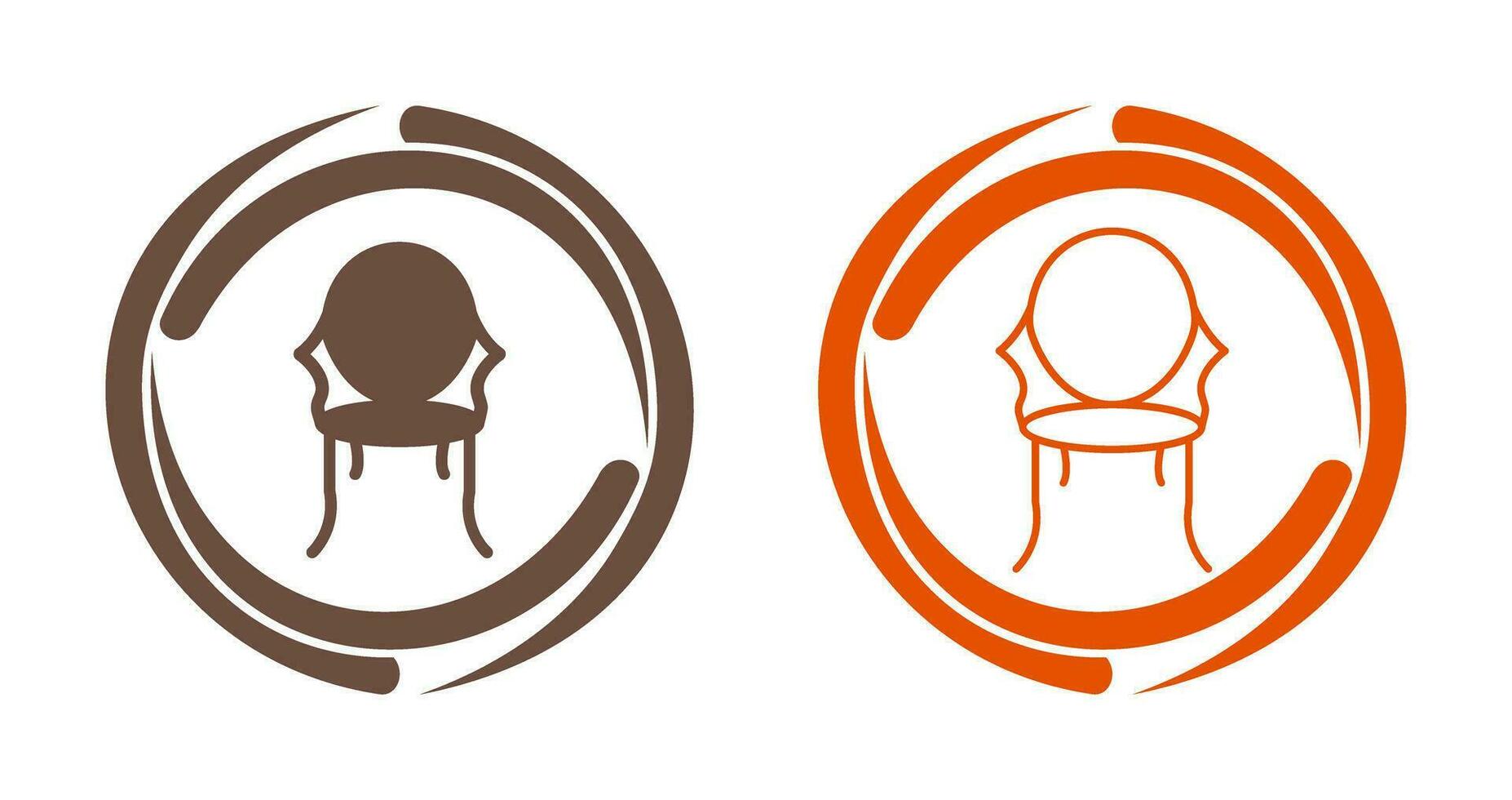 Ancient Chair Vector Icon