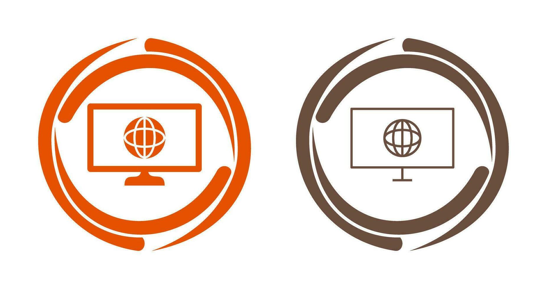 Unique Intranet Vector Icon