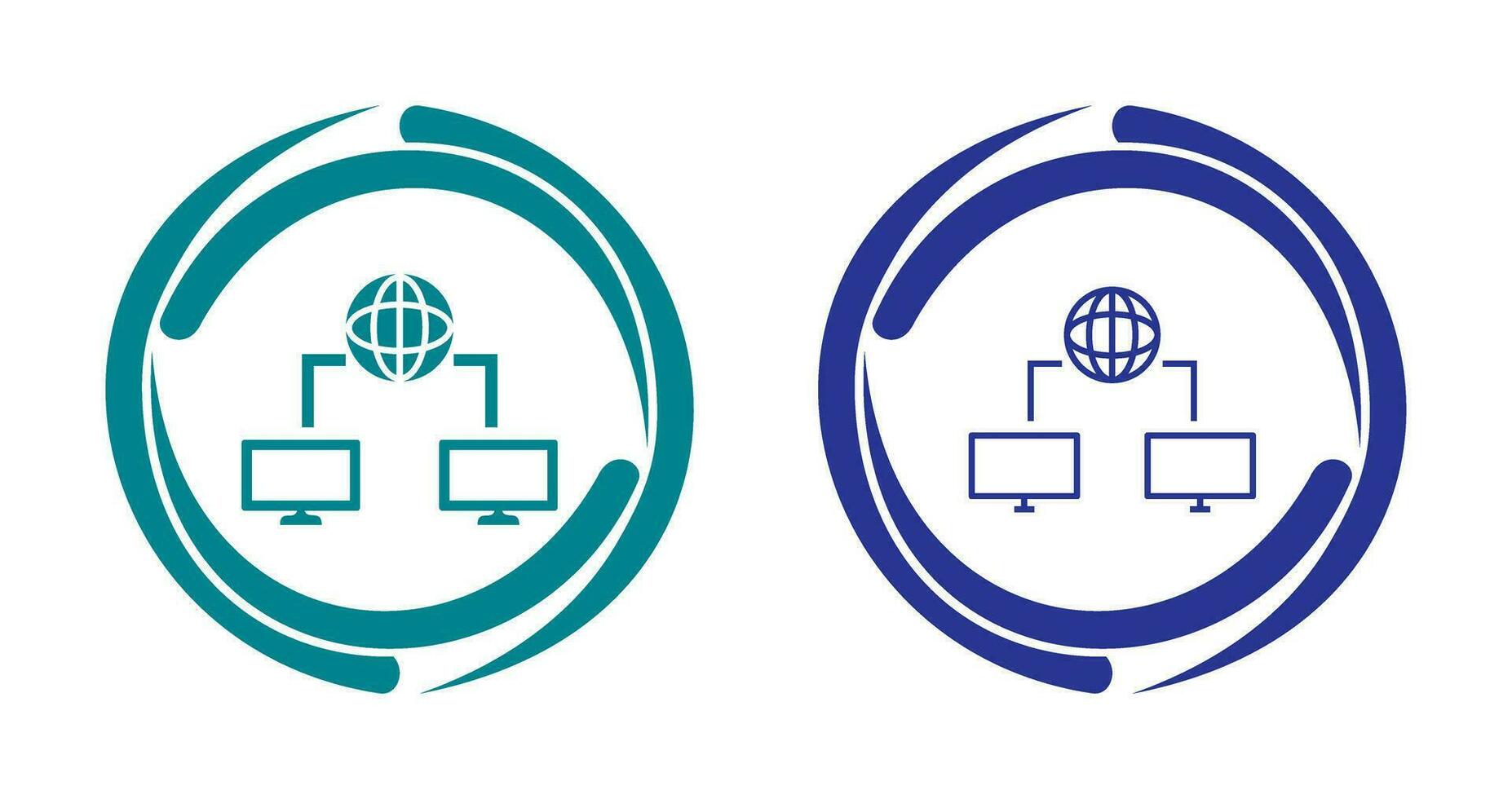 Unique Internet Connectivity Vector Icon