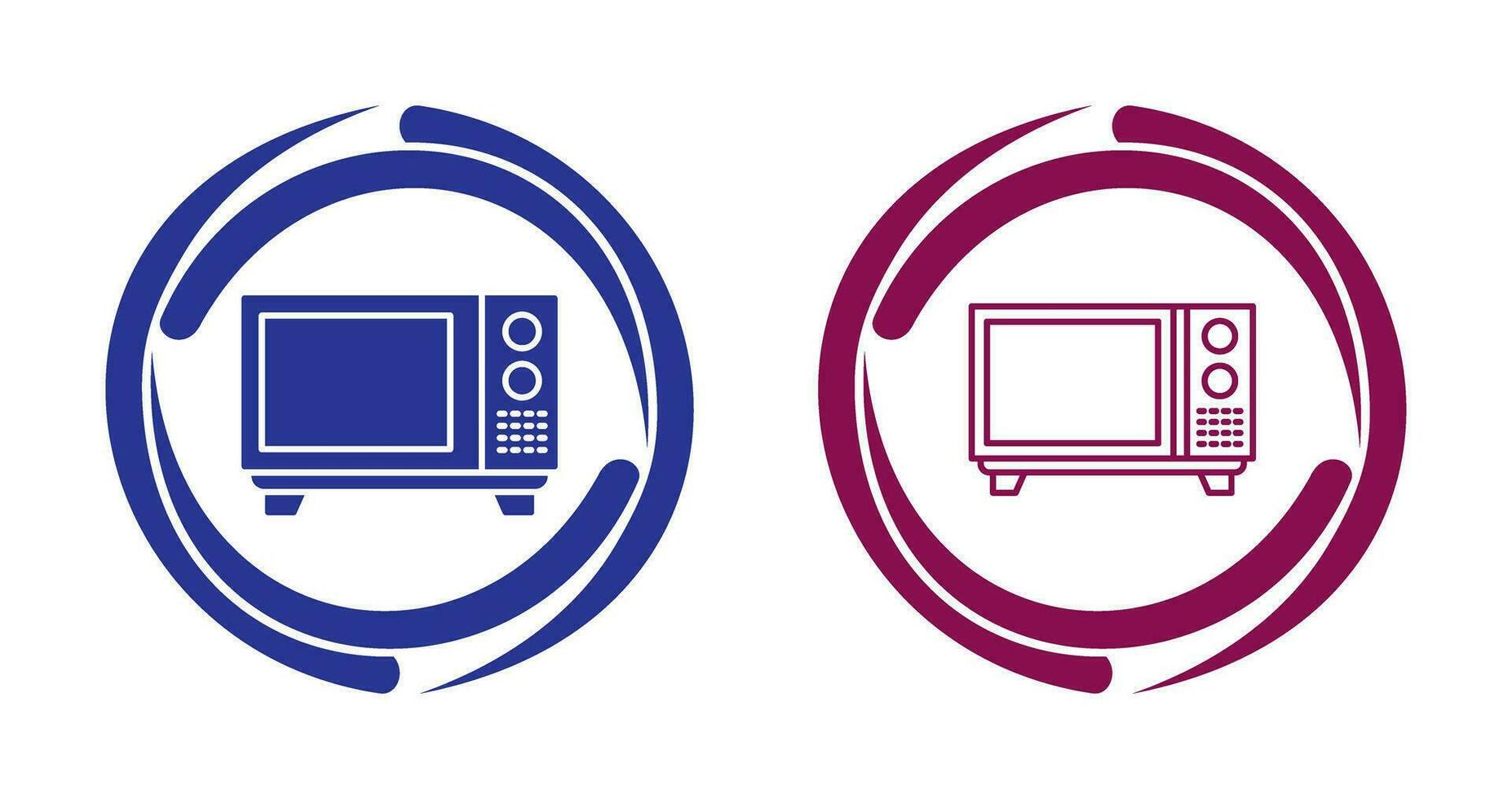 Microwave Vector Icon