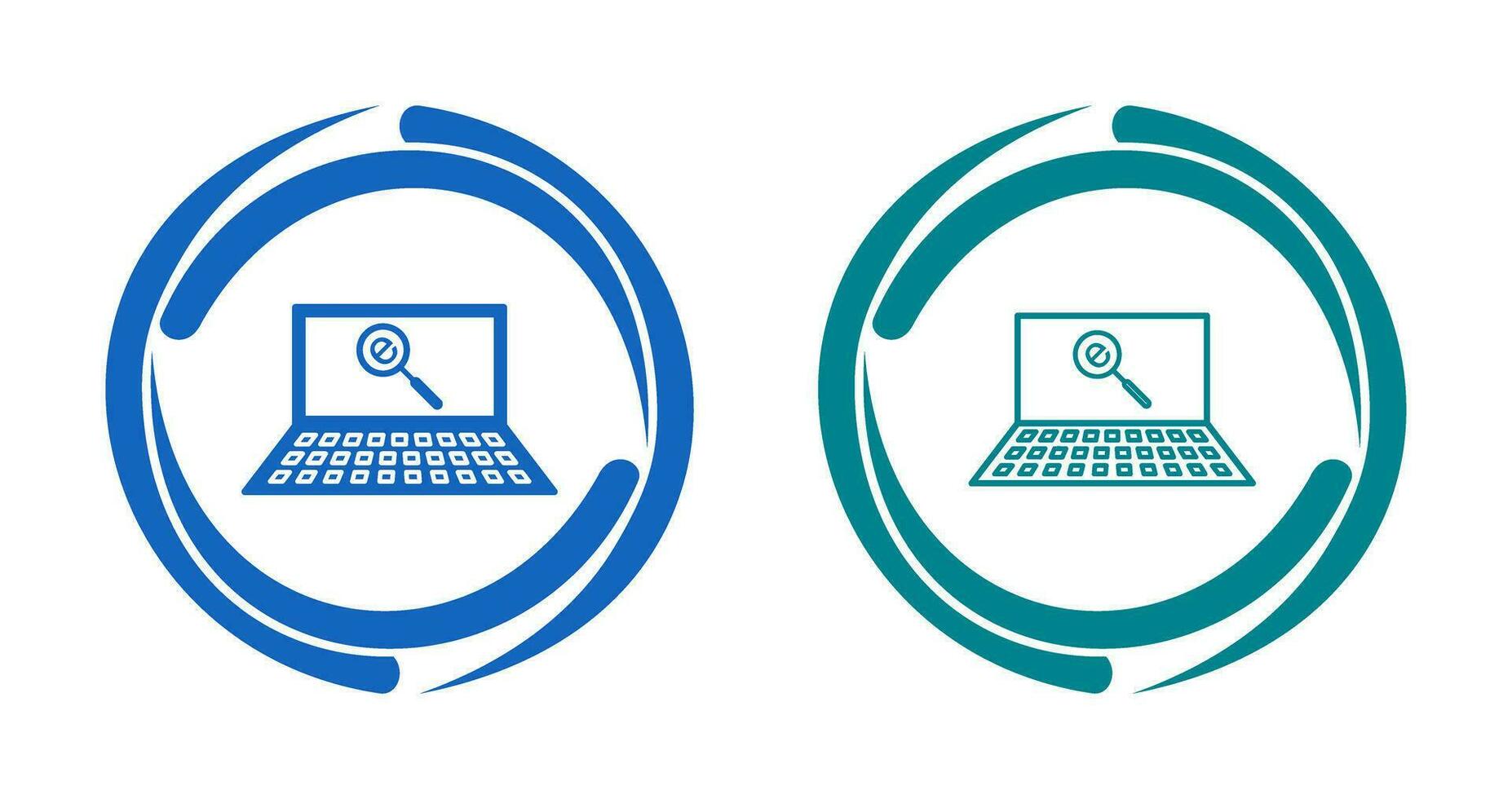 Unique Find on Internet Vector Icon