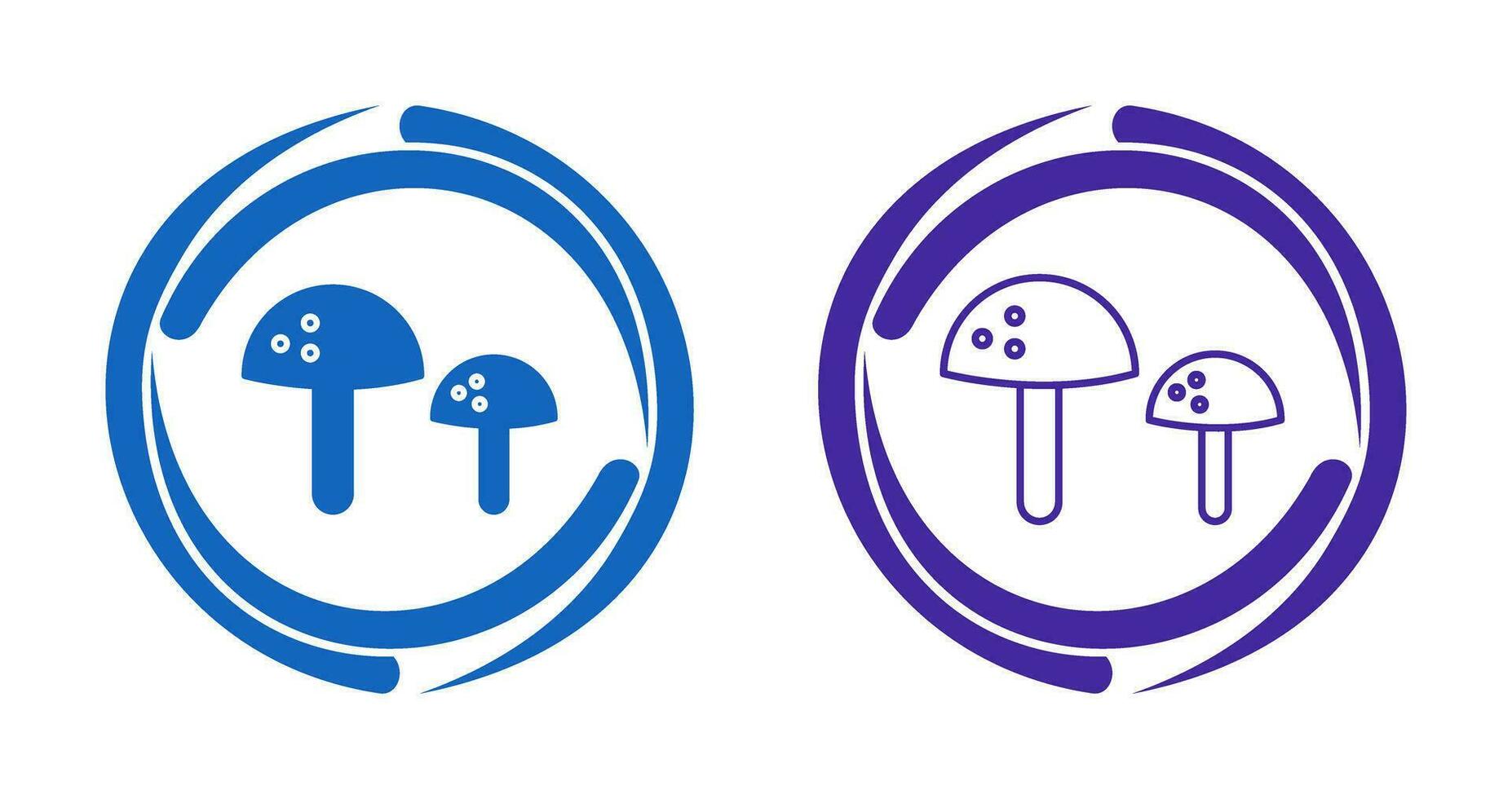 Mushrooms Vector Icon