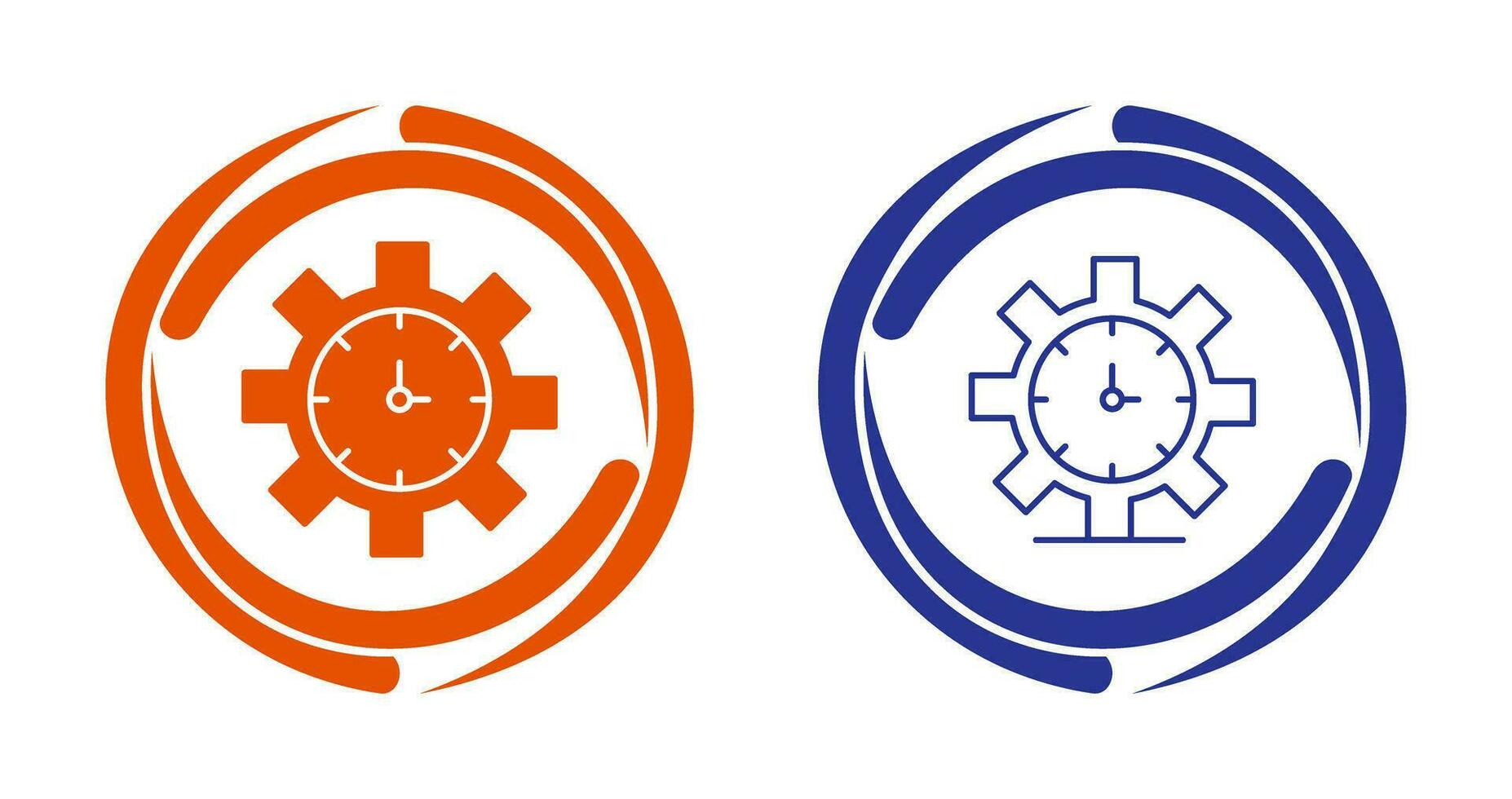 Time Management Vector Icon