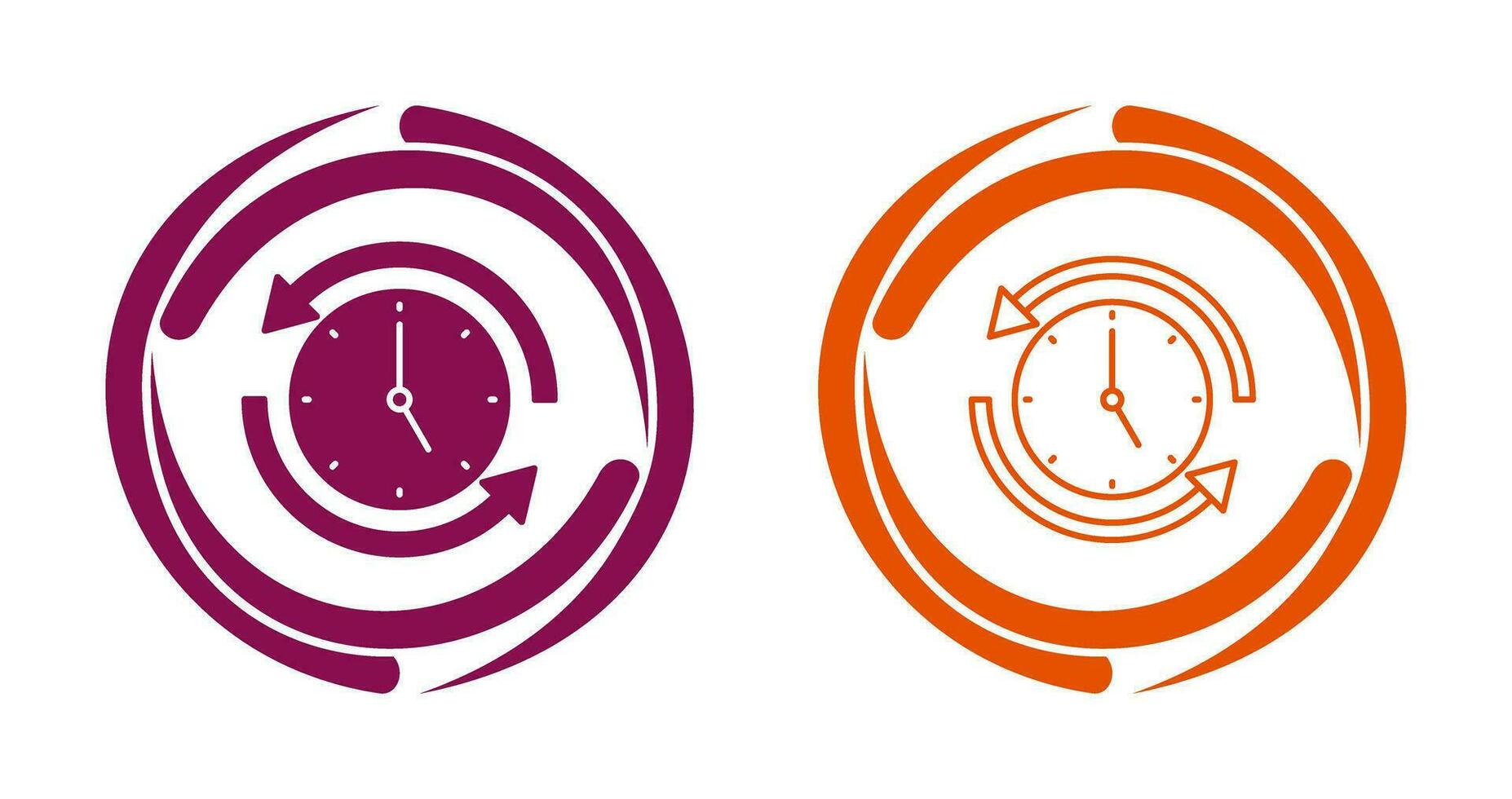 Run Time Vector Icon