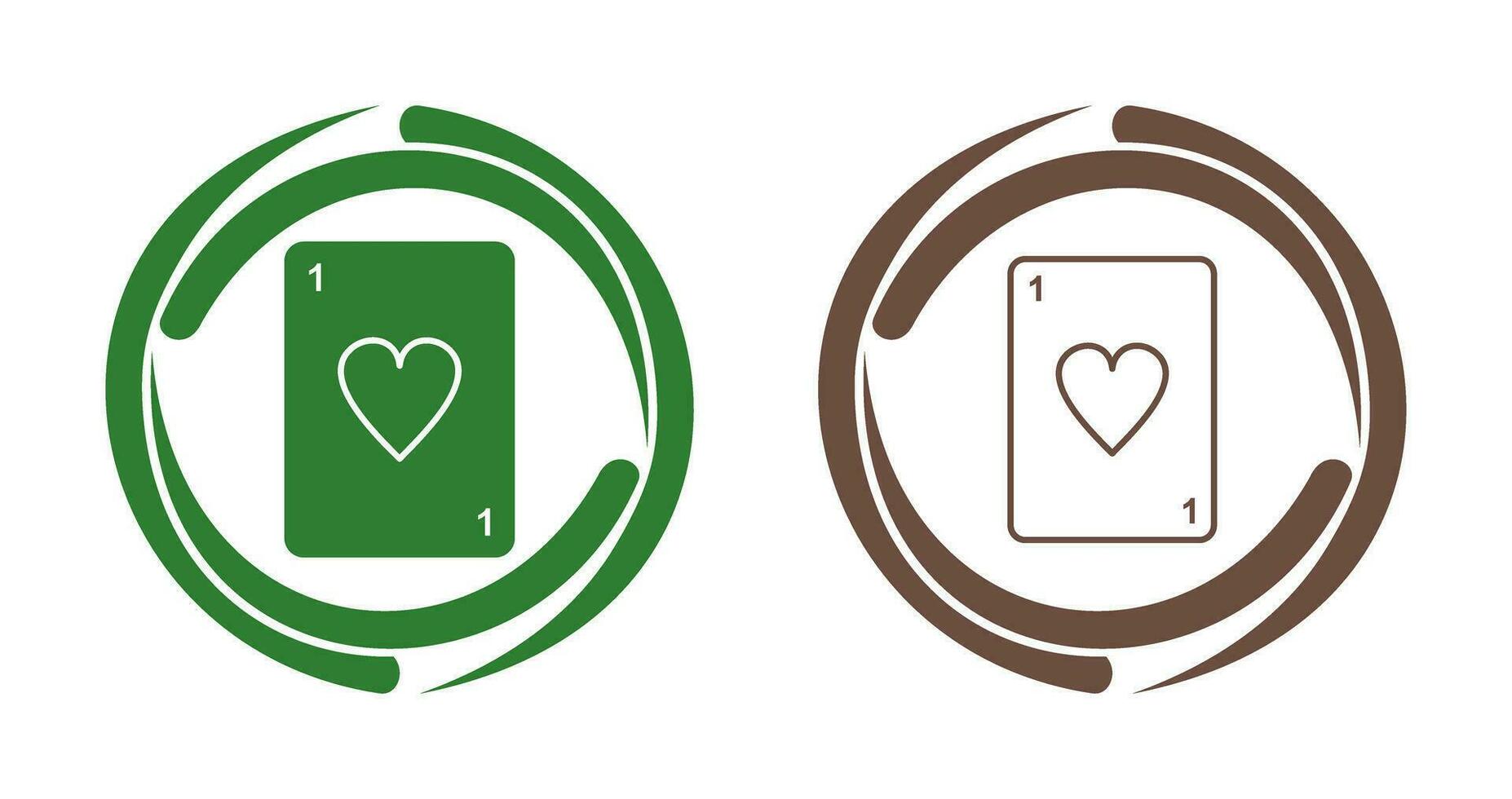 Unique Card Vector Icon