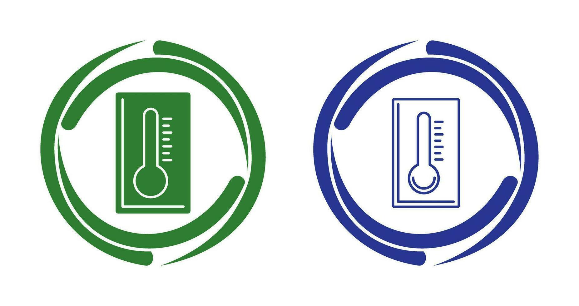 termómetro vector icono