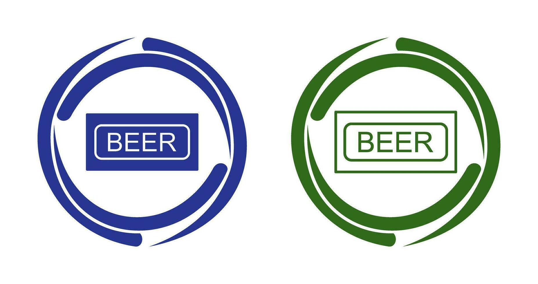 icono de vector de signo de cerveza