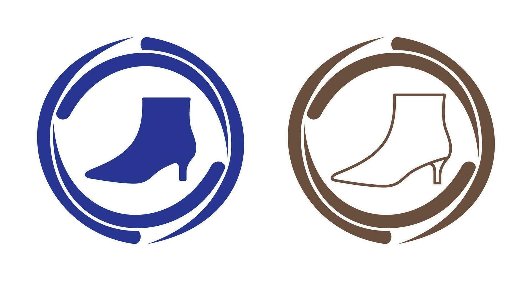 Boots with Heels Vector Icon