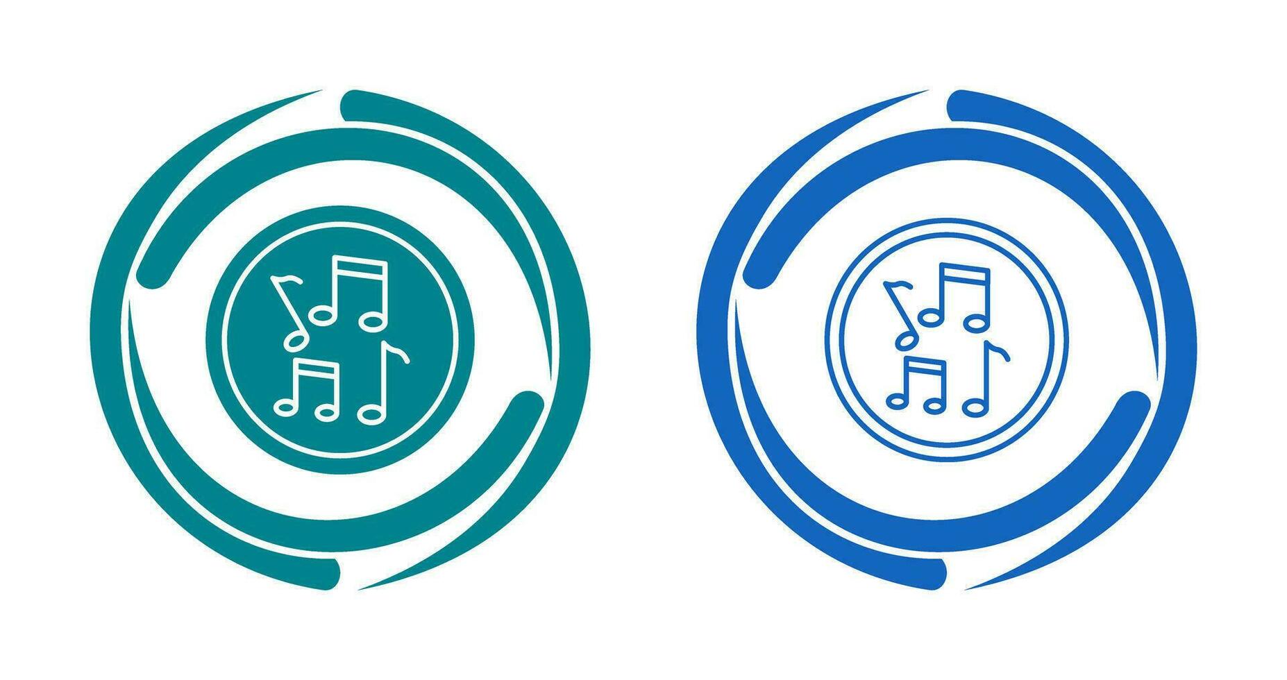 Musical Notes Vector Icon