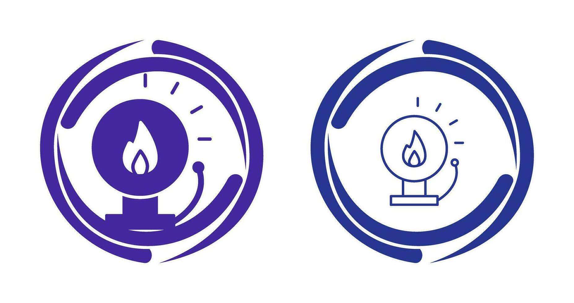 Unique Fire Alert Vector Icon