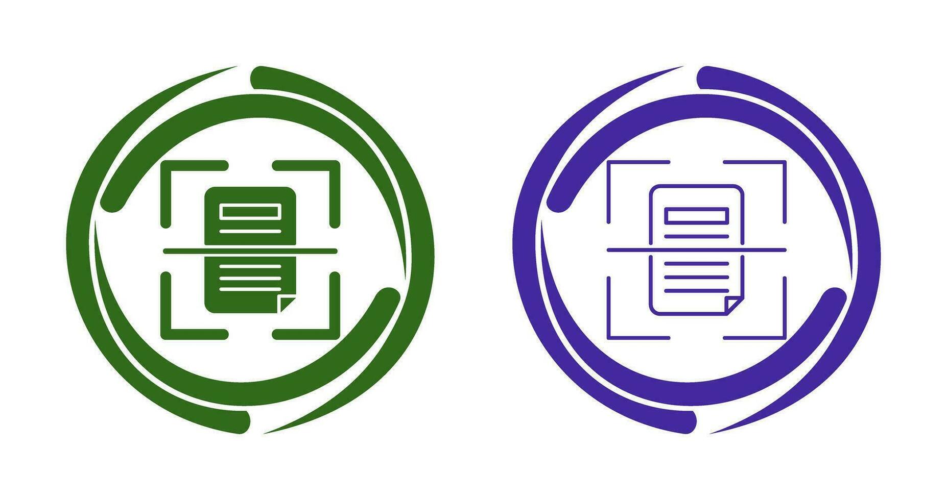 Scan Vector Icon