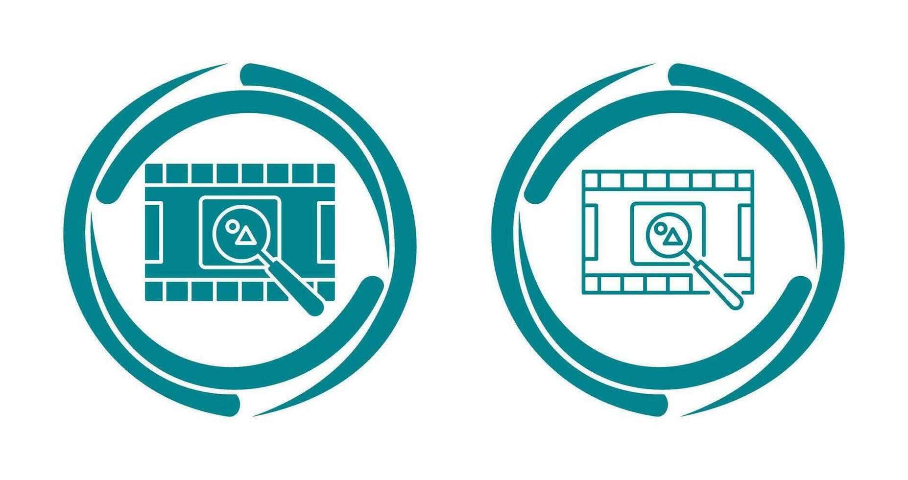 Unique Find Picture Vector Icon