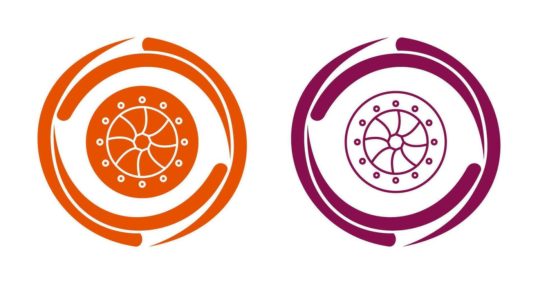 Unique Optical Diaphram Vector Icon