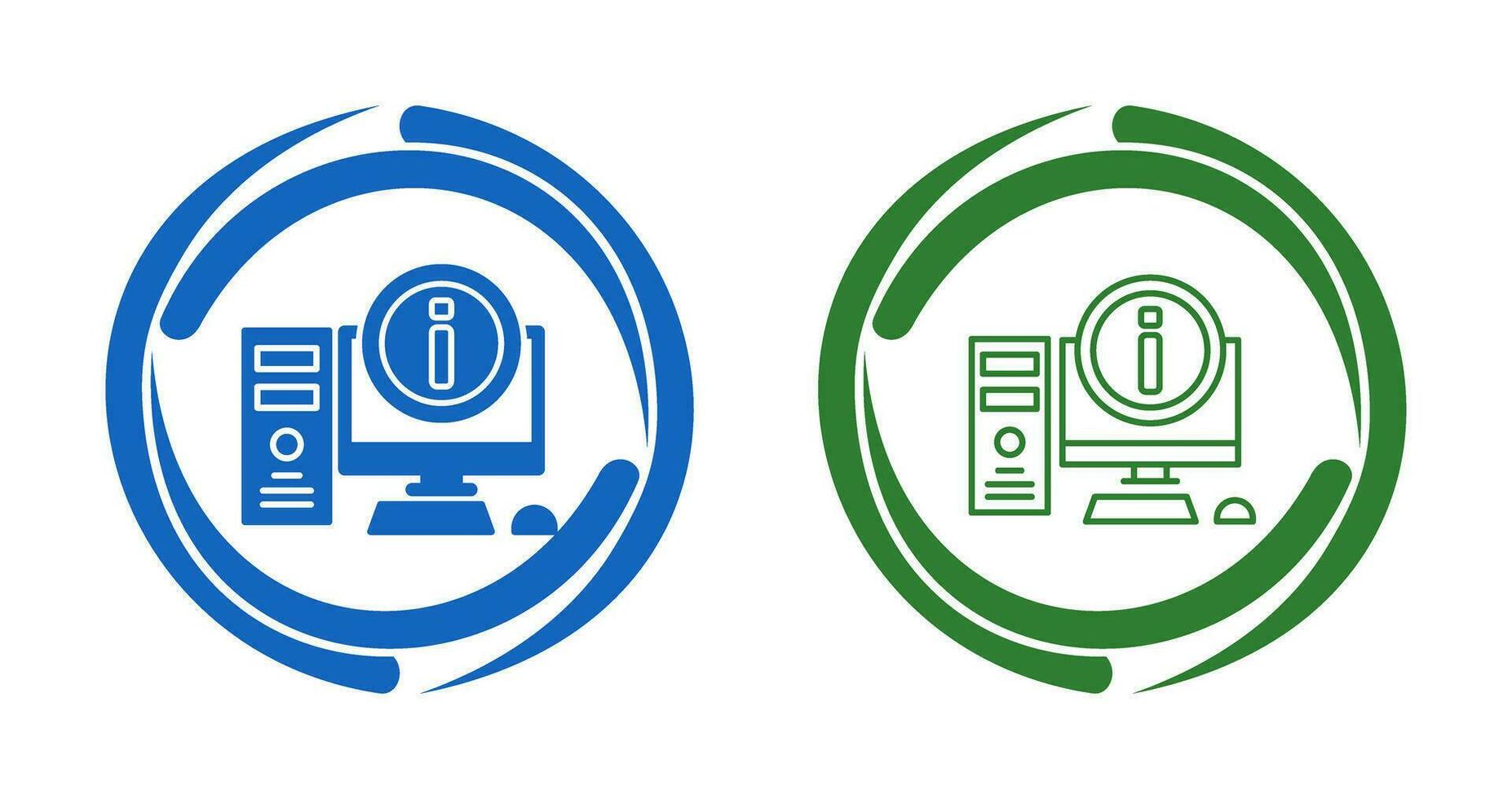 Computer Vector Icon