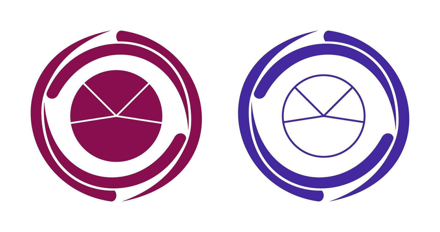 Pie Chart Analysis Vector Icon
