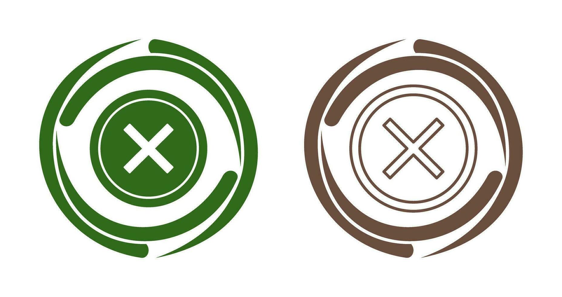 Do Not Cross Vector Icon