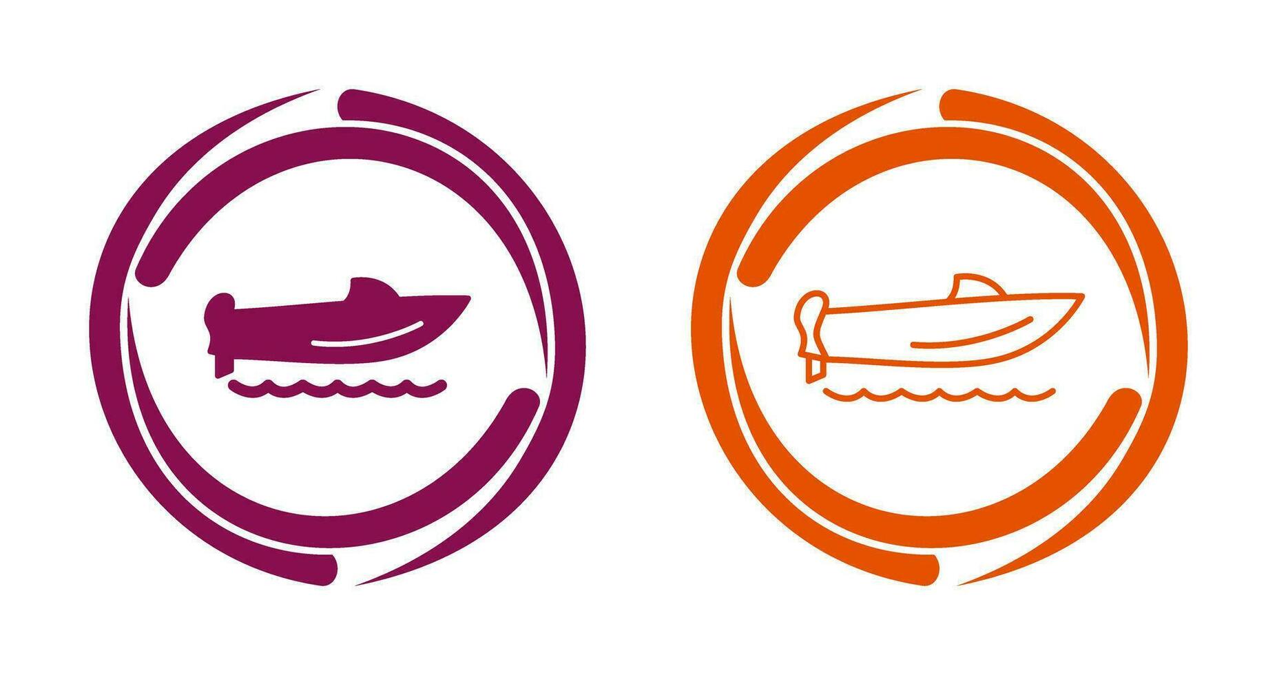 Speed Boat Vector Icon