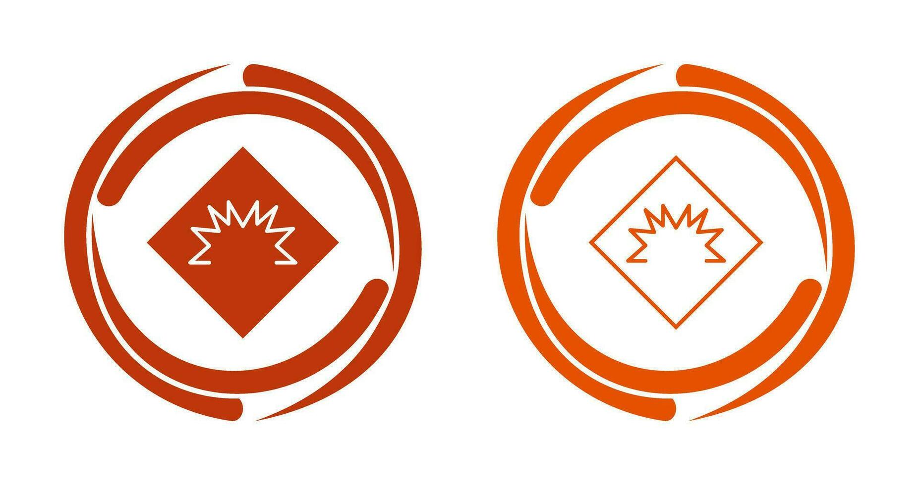 Danger of Welding Flash Vector Icon