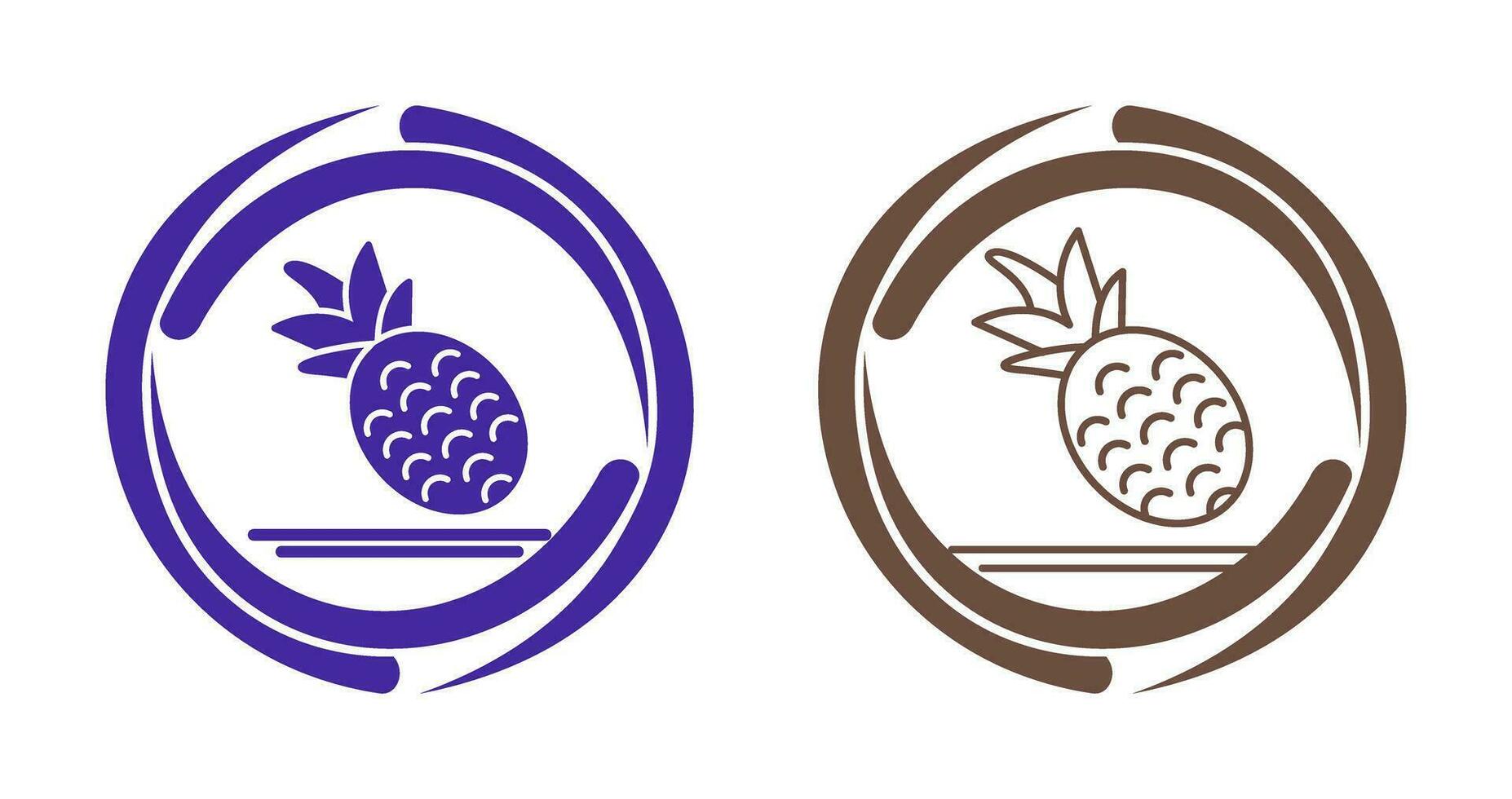 Pineapple Vector Icon