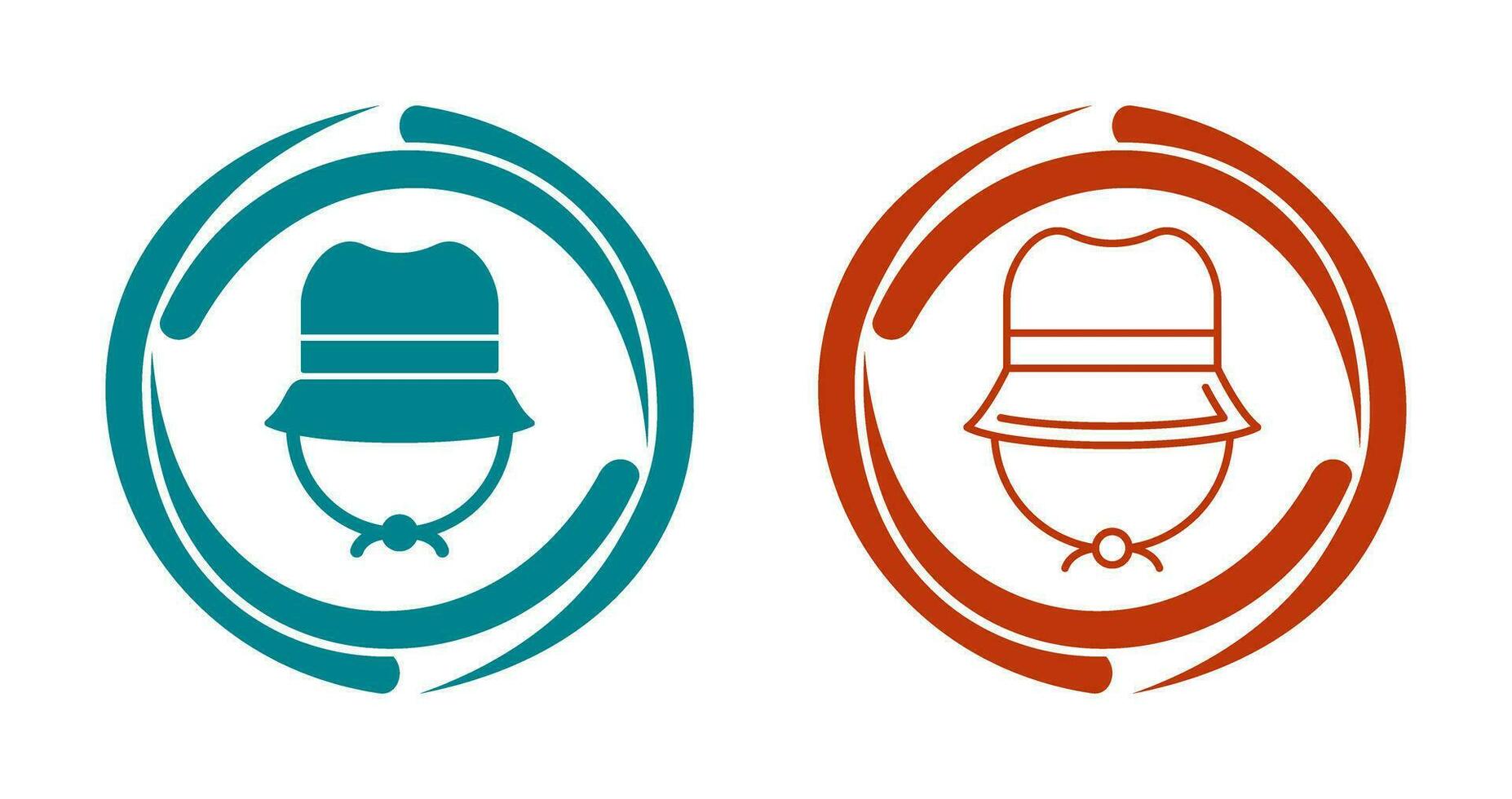 Camping Hat Vector Icon