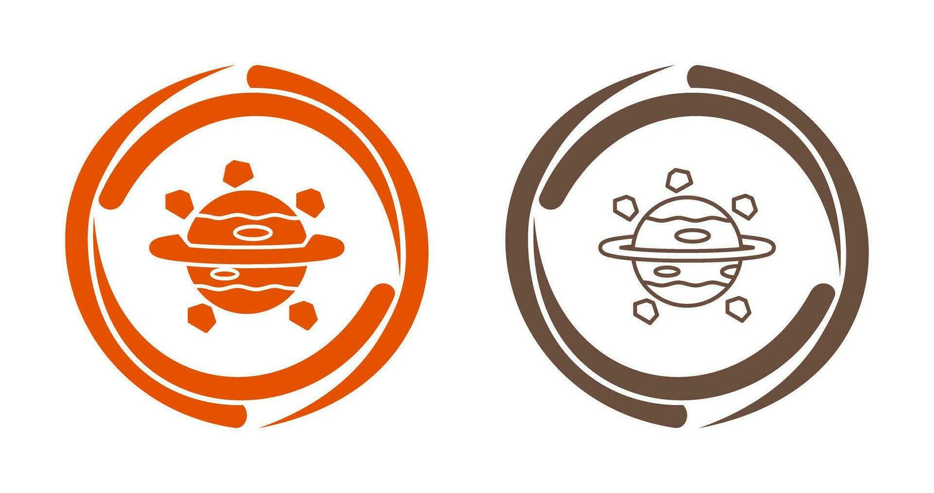 Saturn Vector Icon