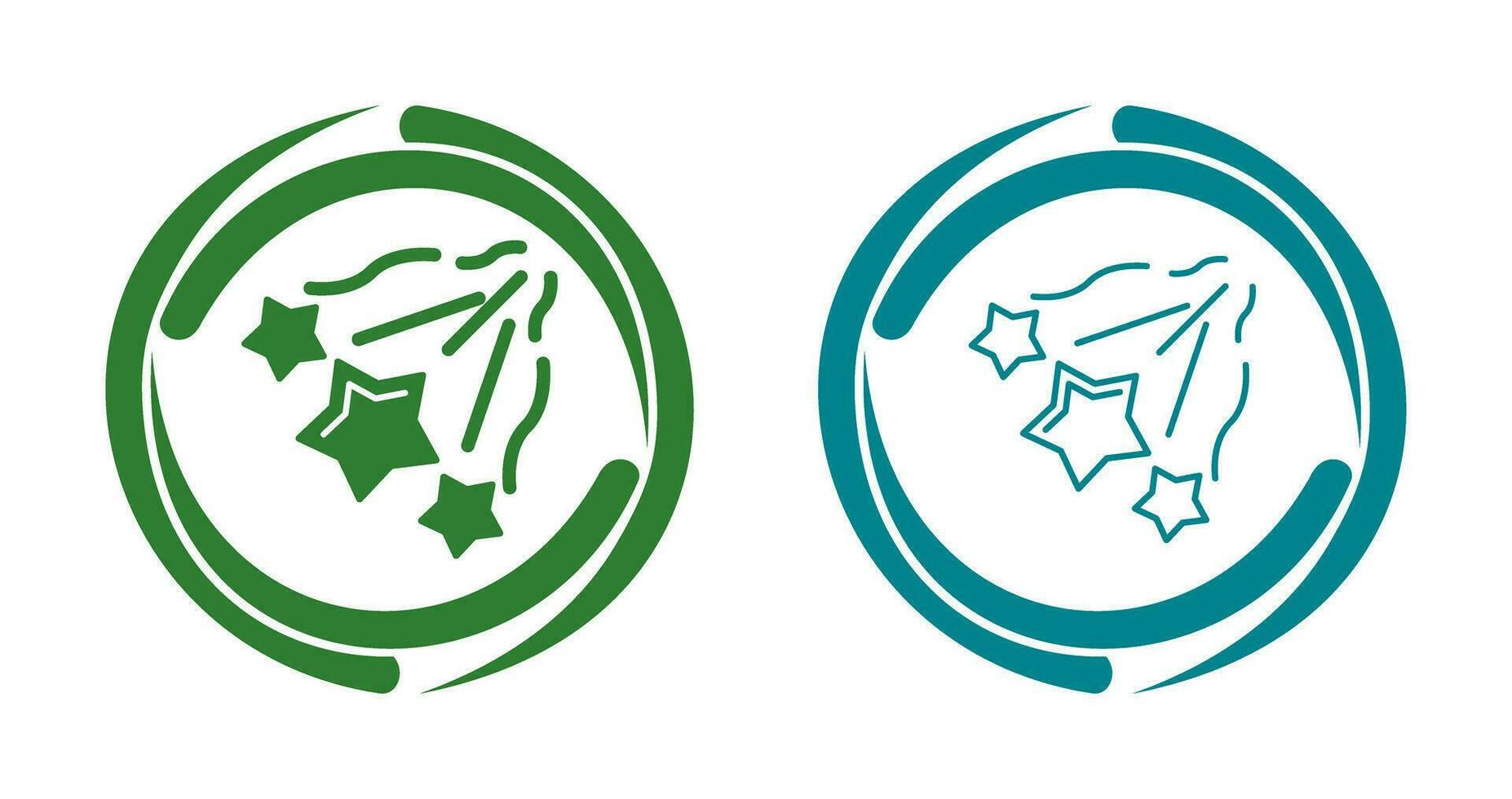 Falling Stars Vector Icon
