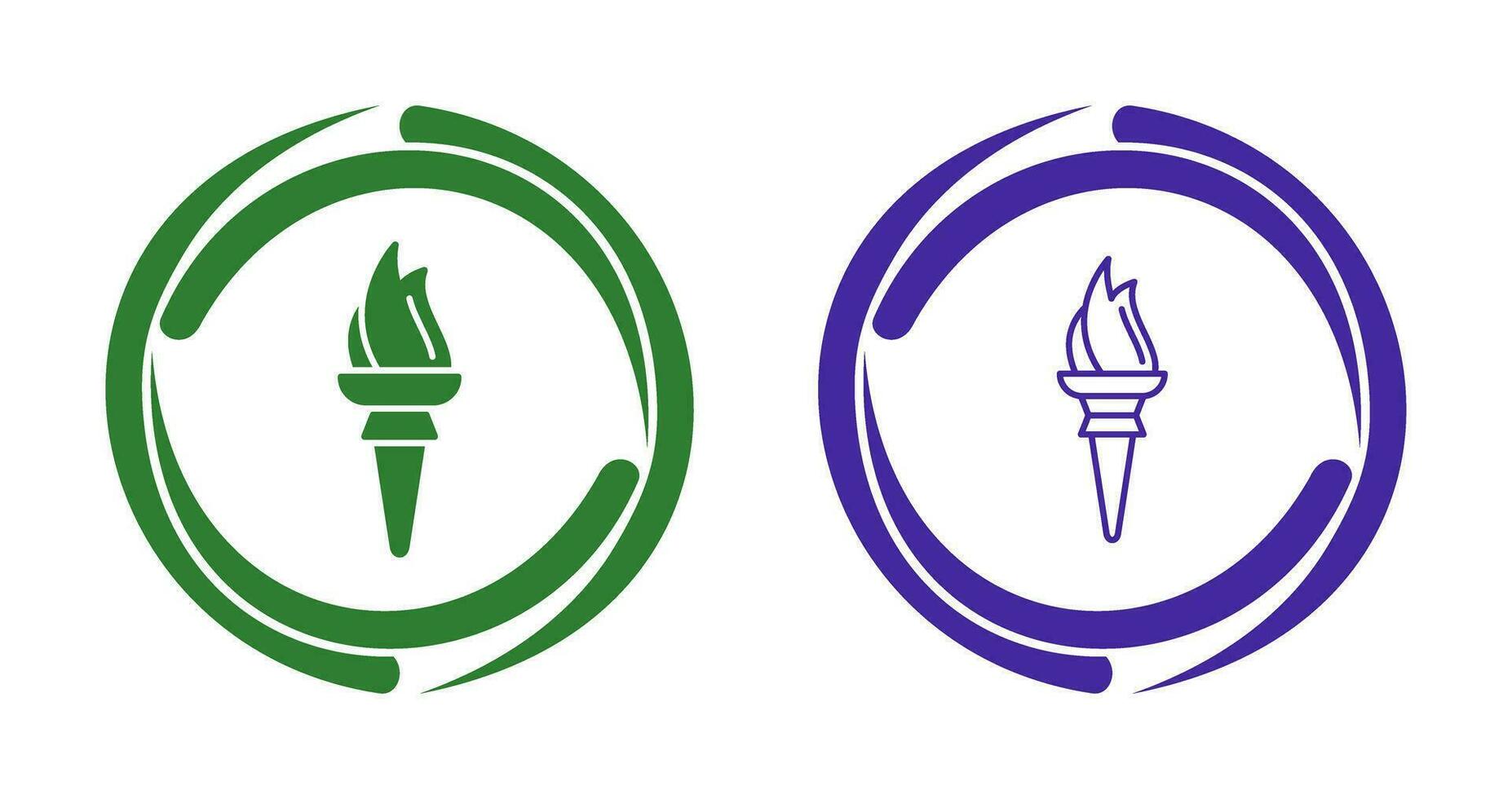 Torch Vector Icon